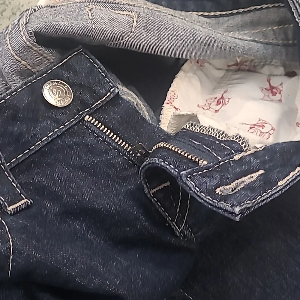 TRUE RELIGION WORLD TOUR ICONIC WOMENS SKINNY JEANS 28 - Picture 12 of 12